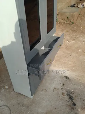 Cup Boards Gray Cabinet/ File / Home Office Cabinet