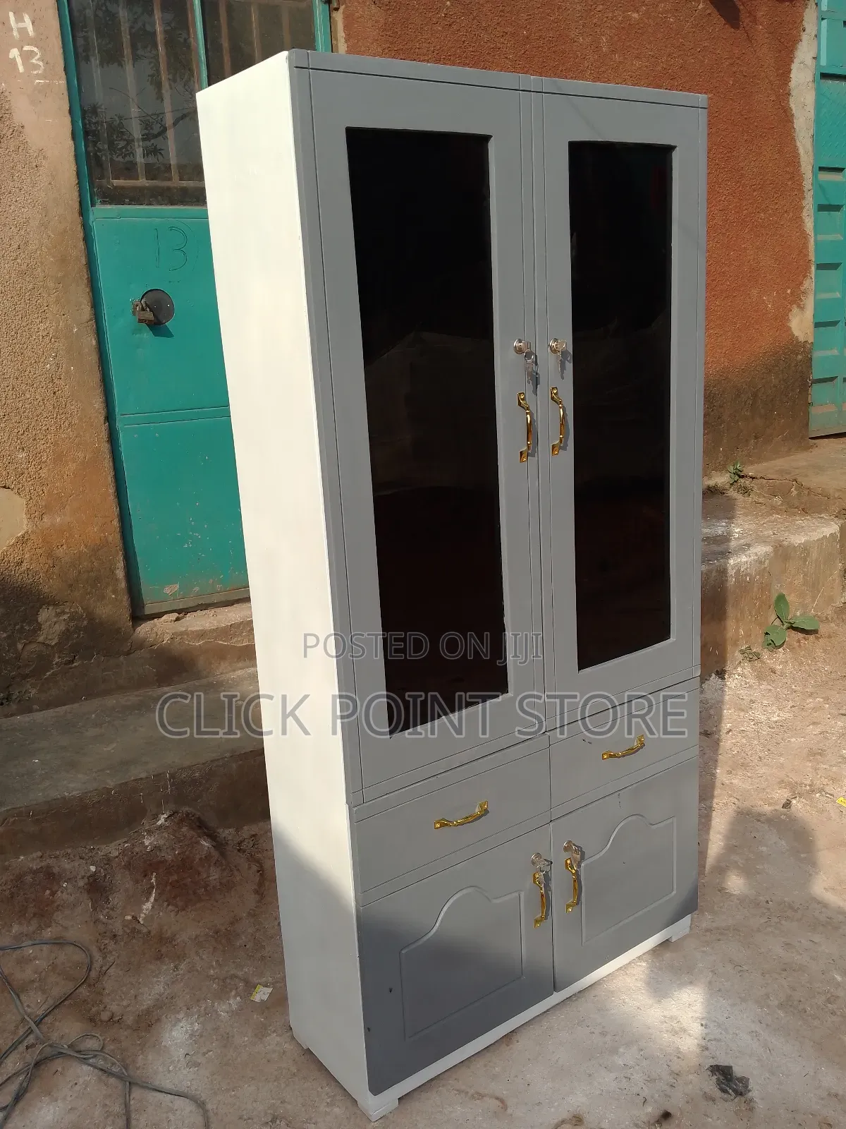 Cup Boards Gray Cabinet/ File / Home Office Cabinet