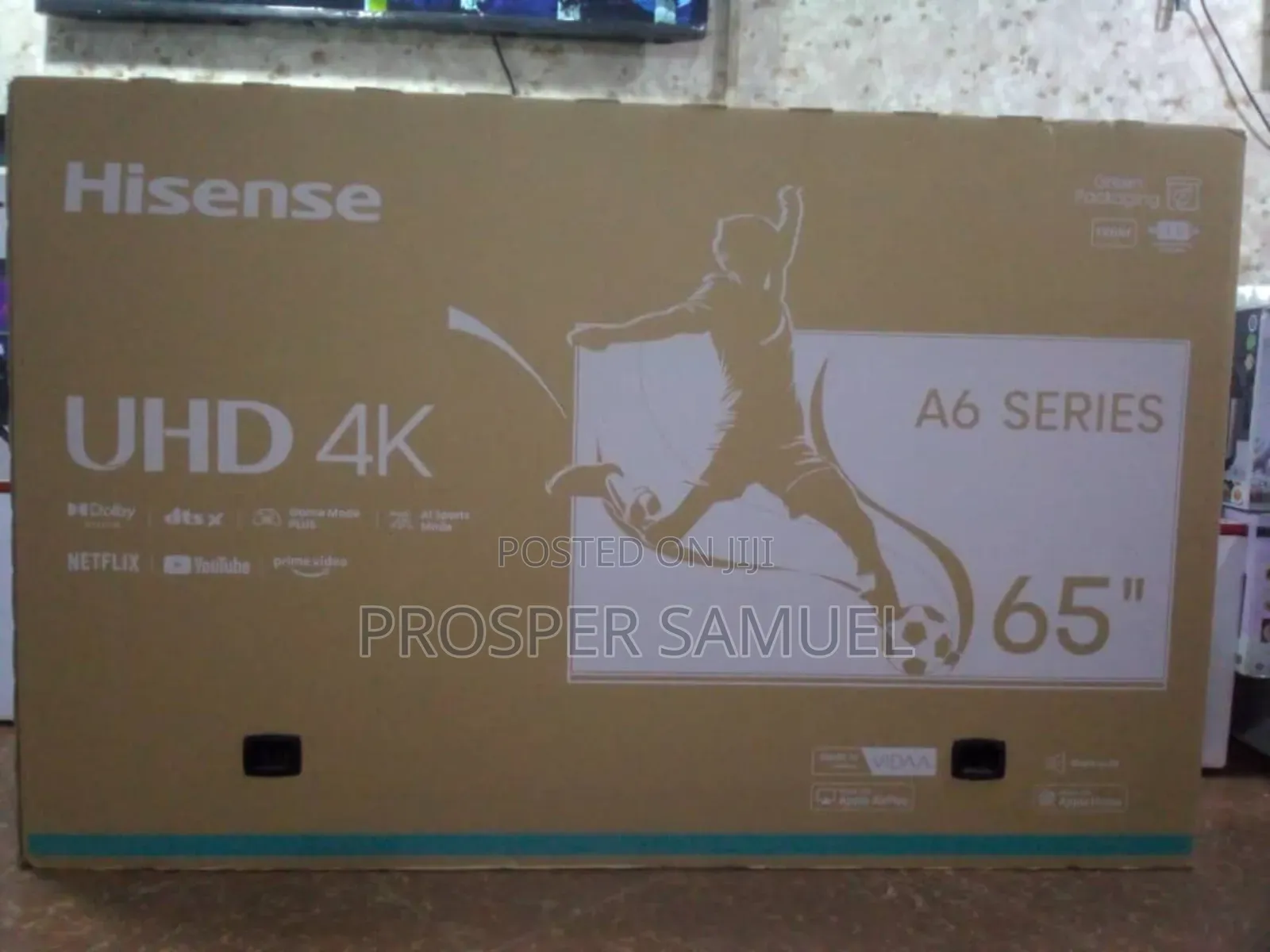 Hisense 65 Inches Uhd4k Flat Screen W