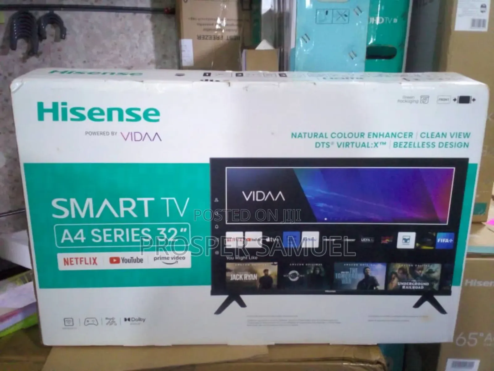 32 Inches Hisense Smart Flat Screen Qirh Free Ro Air Decoder