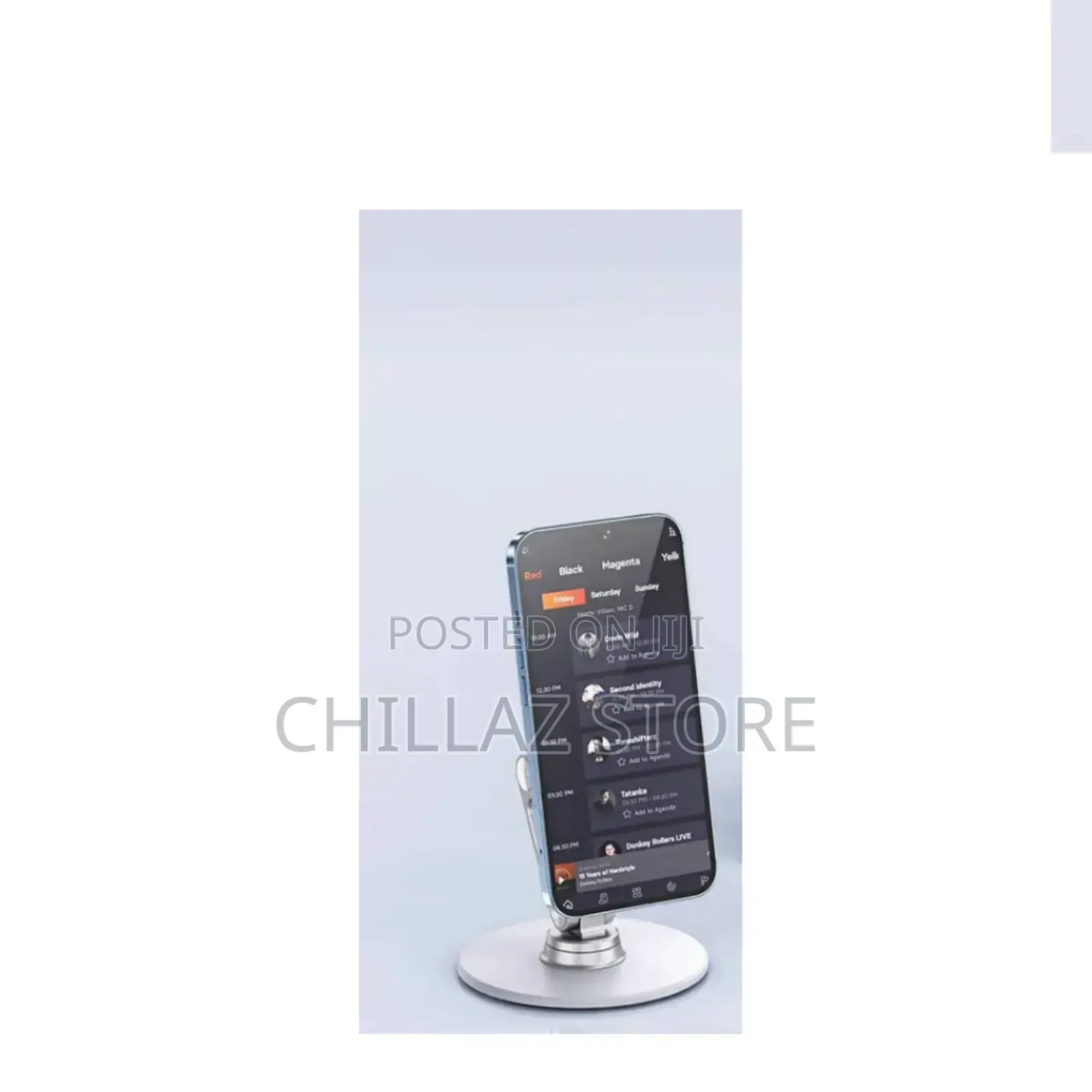 Portable Aluminum Phone Stand.