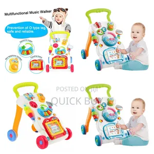 Unique Multifunctional Baby Music Walker