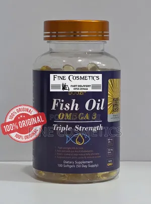 Fish Oil | Omega 3 Heart,Brain,Skin,Joints + Immune Support.