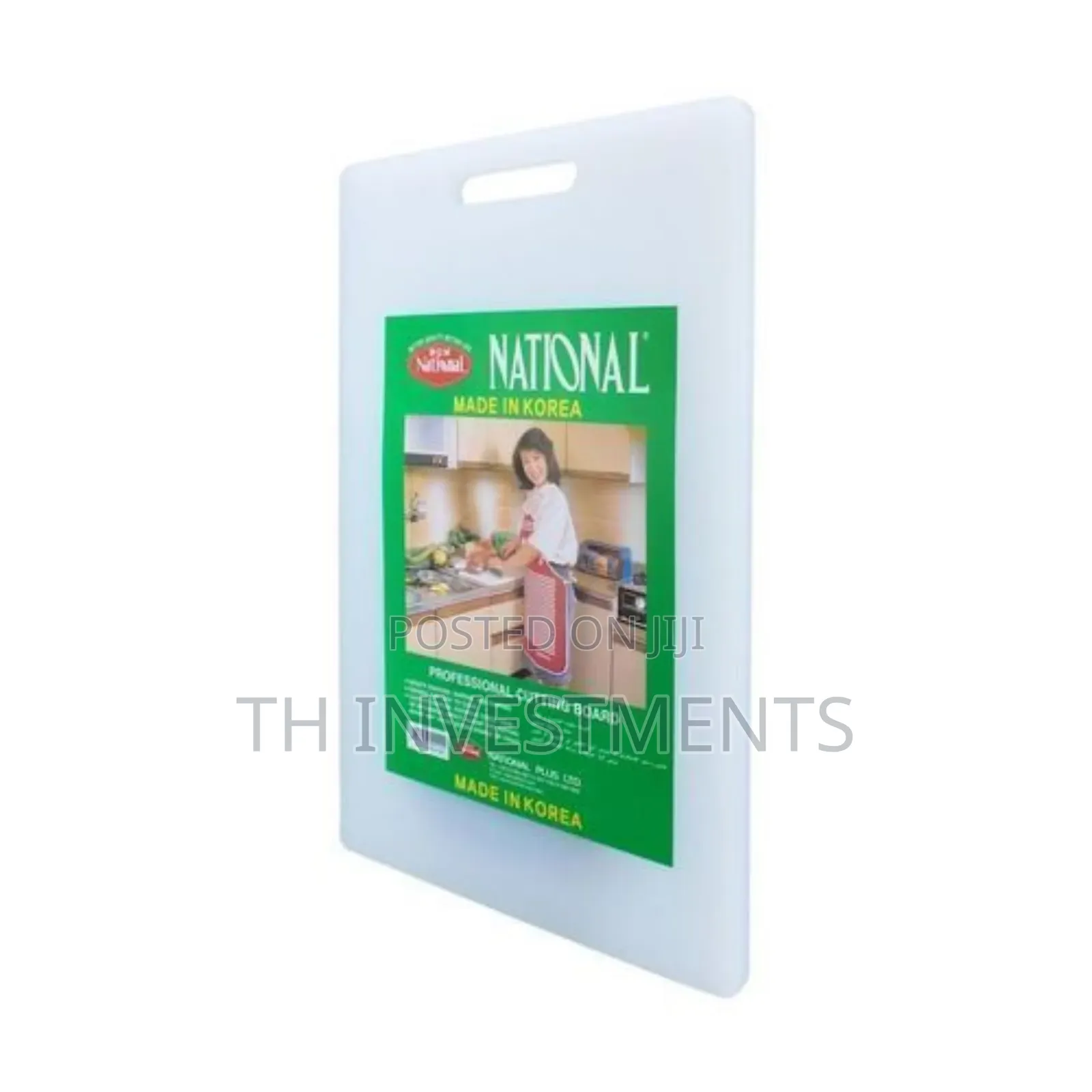 National Think Chopping/Cutting Board - White