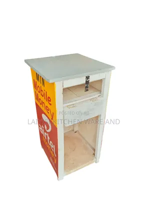 Mobile Money Agent Desk for Business With Umbrella Holder