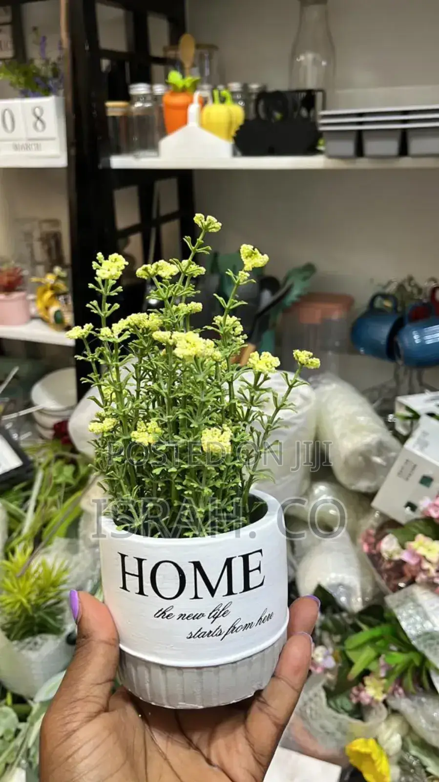 Hoe Flower Vase for Table