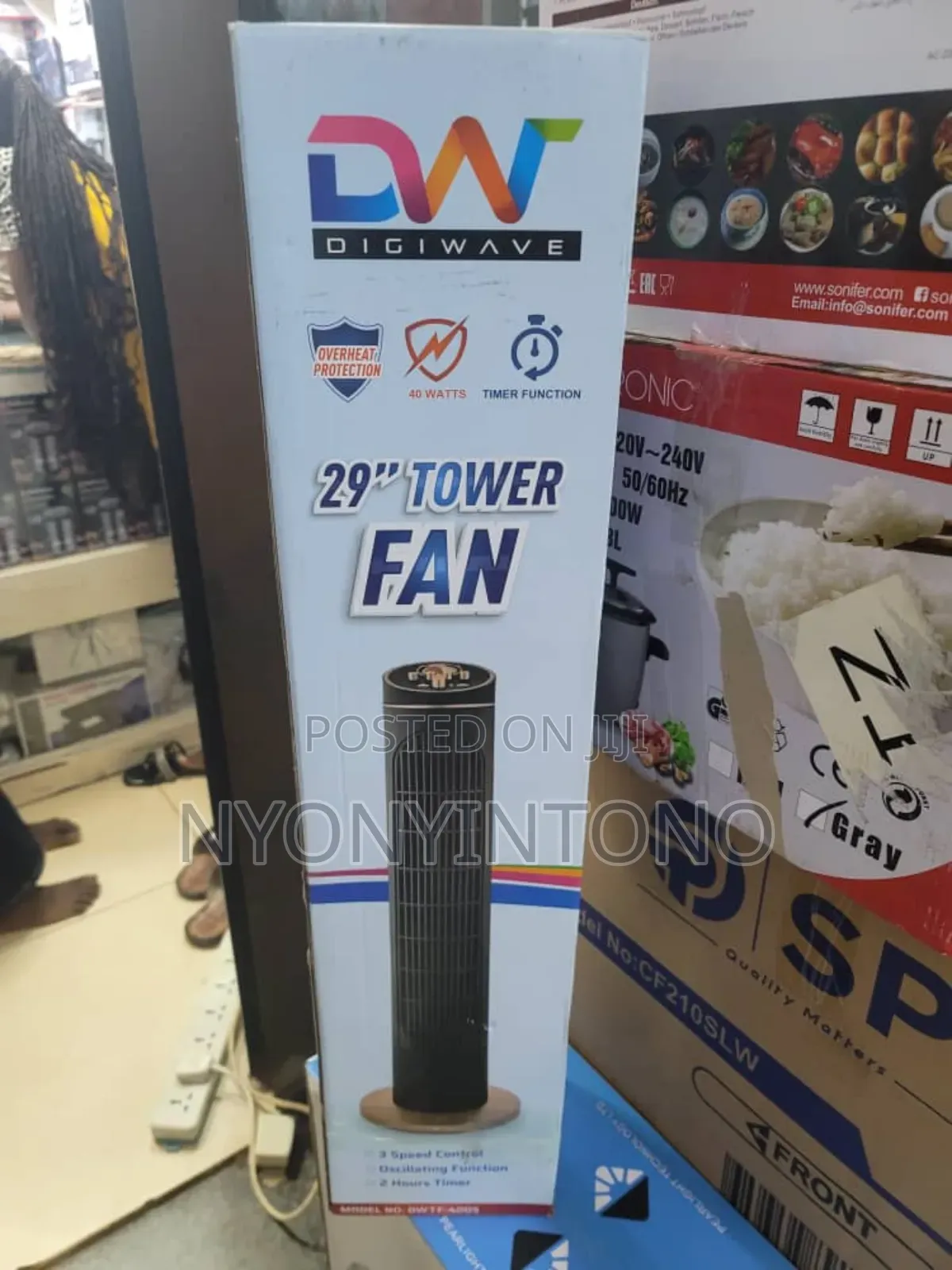 Digi Wave 29" Tower Fan