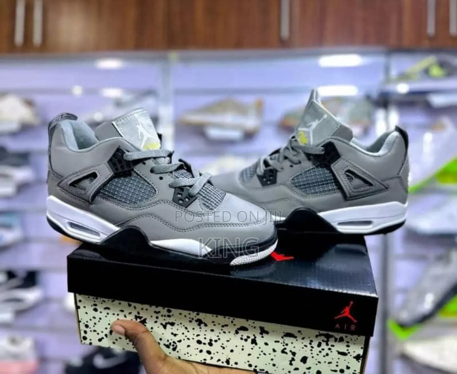 Cool Grey Air Jordan 4 Retro