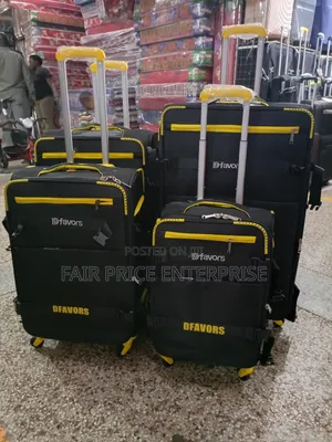 Cloth Suitcases in Full Set ( 4pcs )