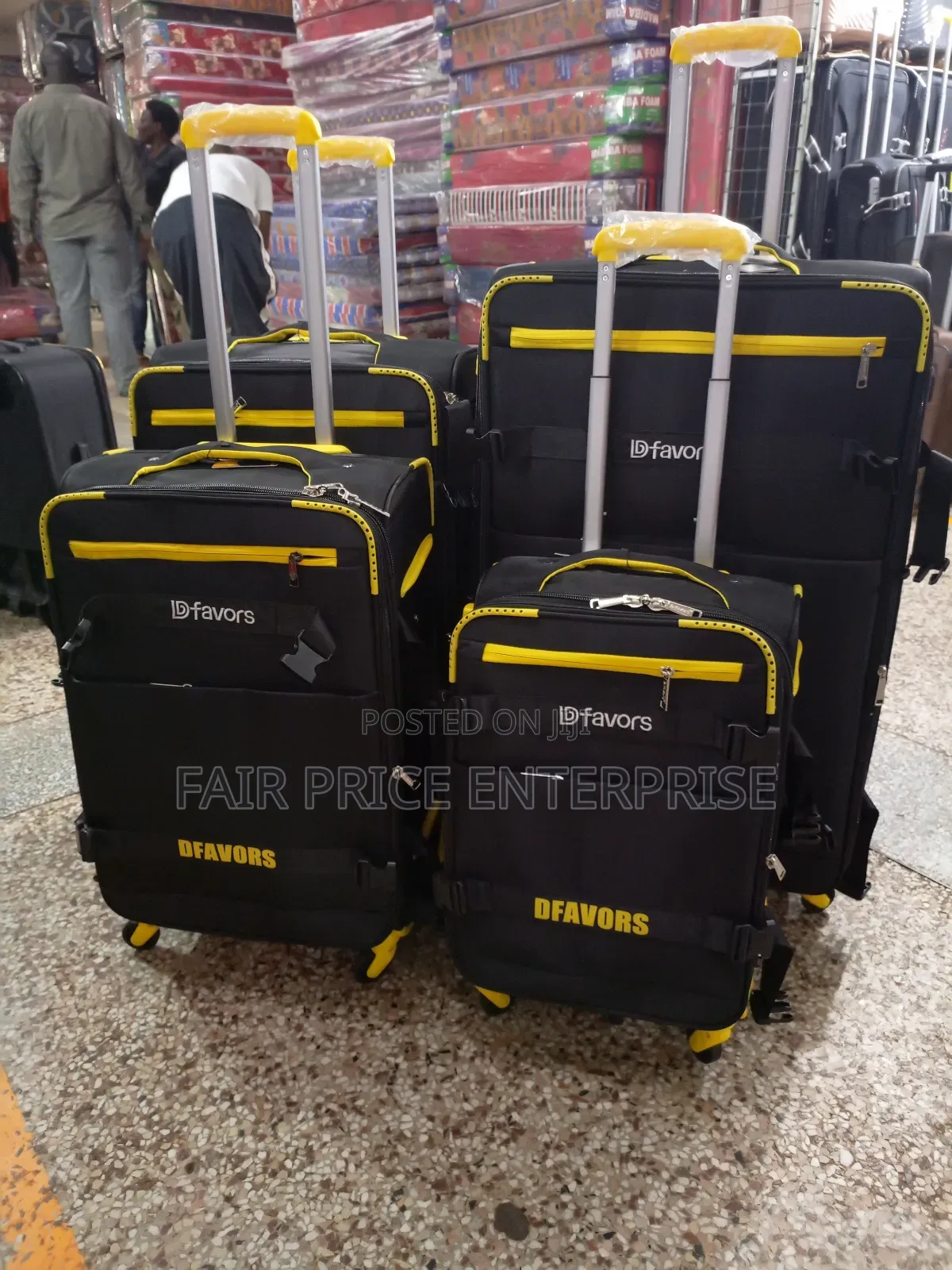 Cloth Suitcases Full Set ( 4pcs )