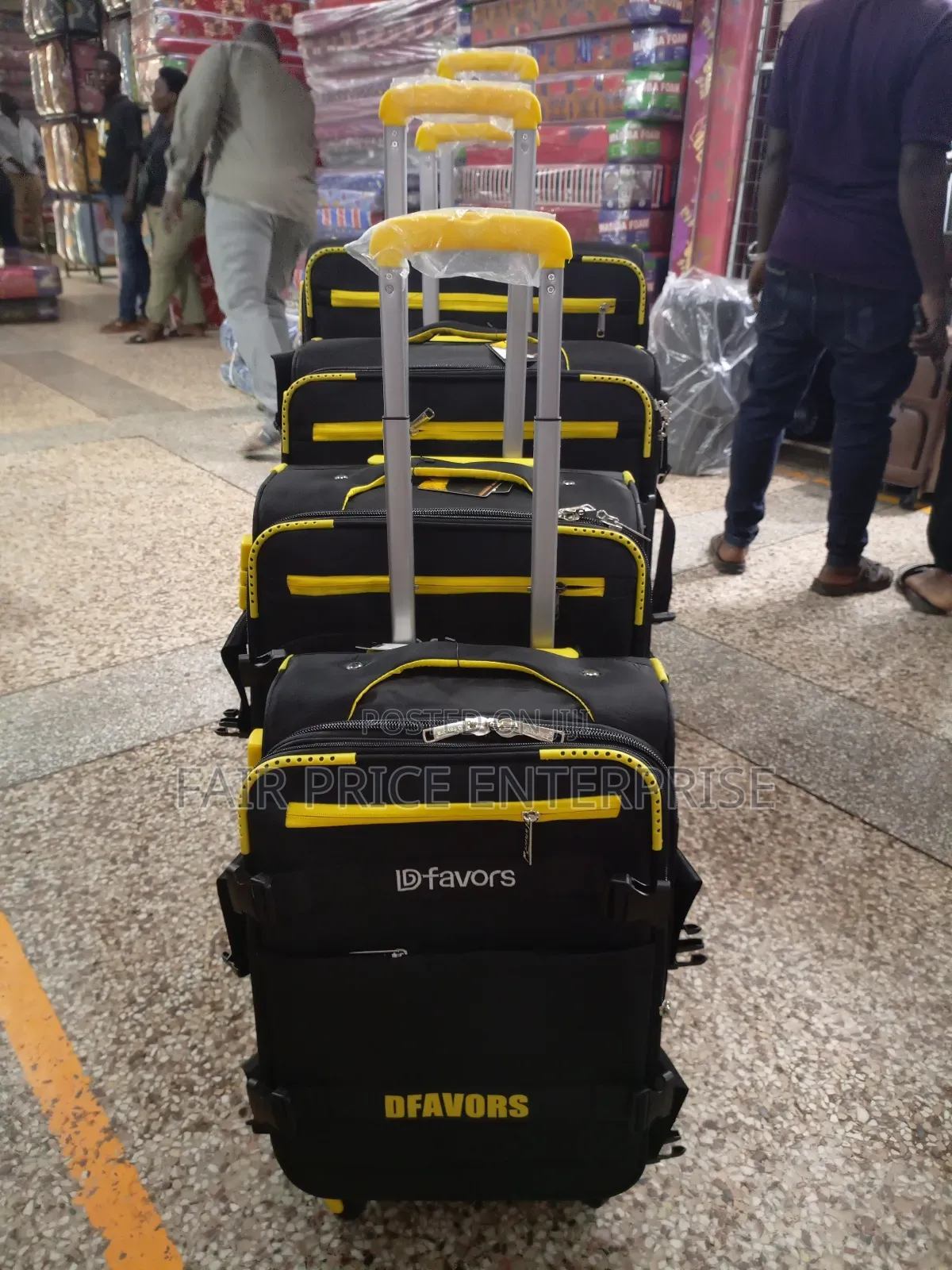 Cloth Suitcases Full Set ( 4pcs )