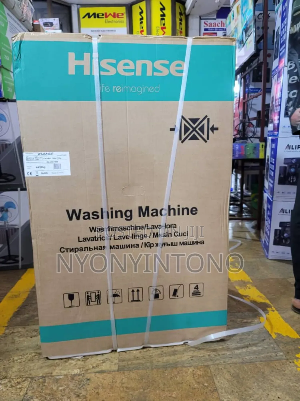 Hisense 14kg Automatic Toploader Washing Machine