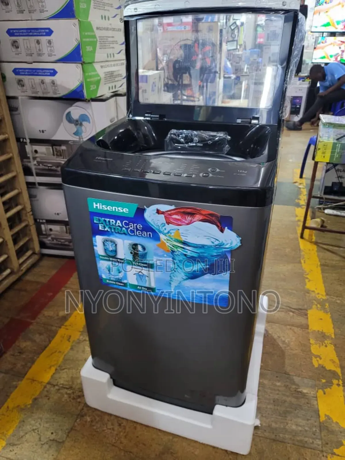 Hisense 14kg Automatic Toploader Washing Machine