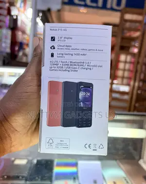 New Nokia 215 4G Black