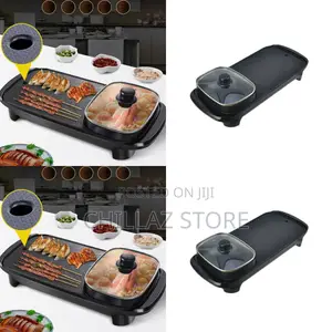 2 in 1 Electric BBQ Grill and Hot Plate.