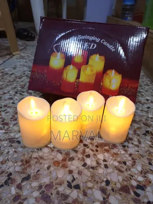12pcs Plastic Swinging Led Candle ( Small Size)