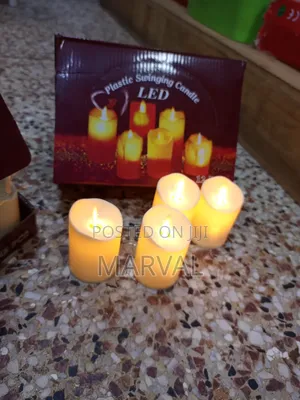12pcs Plastic Swinging Led Candle ( Small Size)