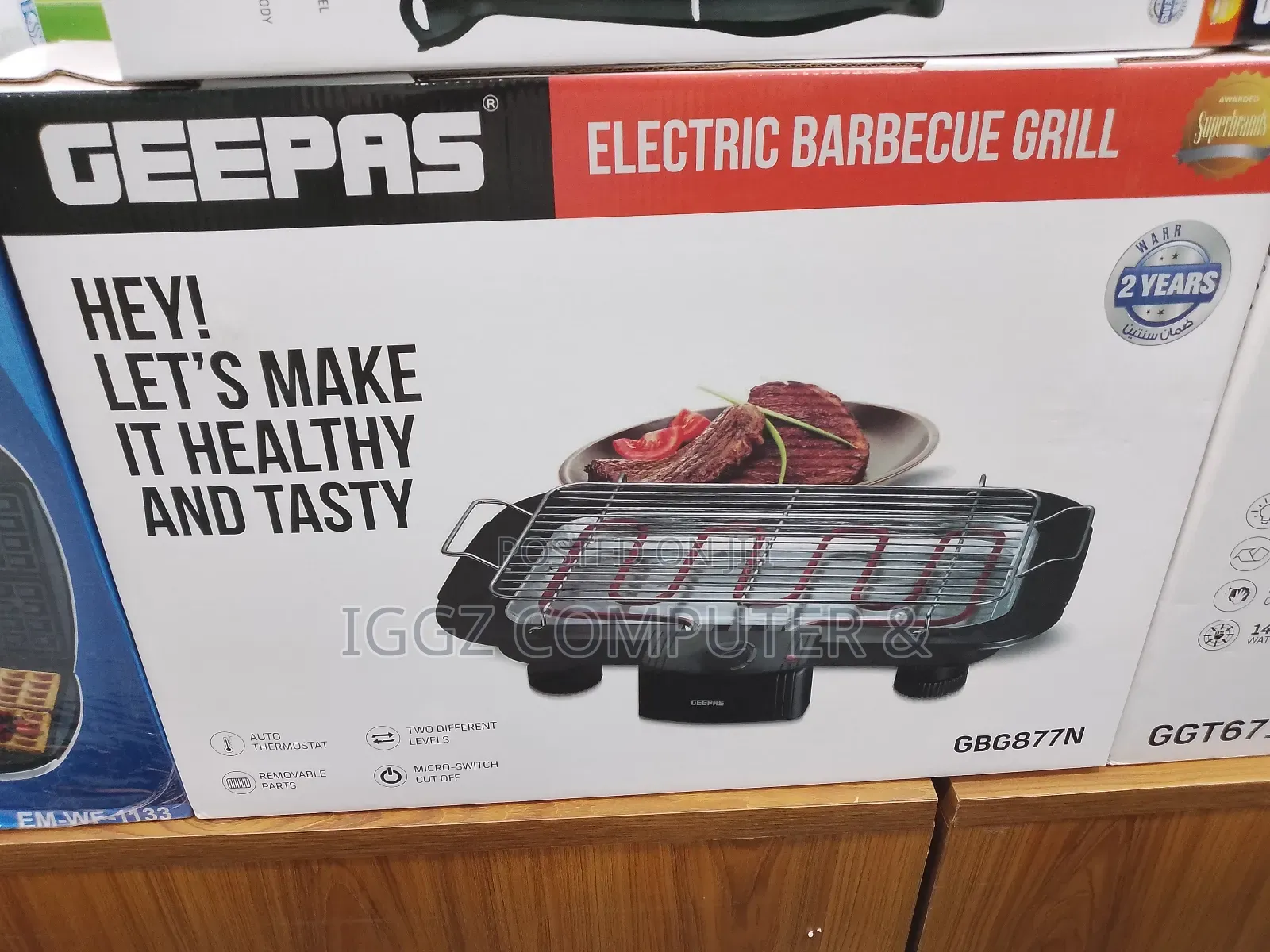 Geepas Electric Barbecue Grill