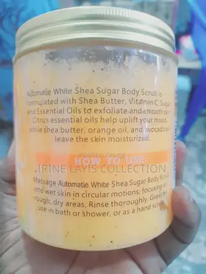 Automatie White Shea Sugar Scrub