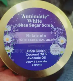 Automatie White Shea Sugar Scrub [Melatonin ]