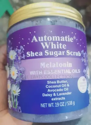 Automatie White Shea Sugar Scrub [Melatonin ]