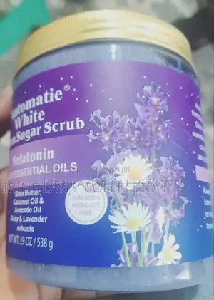 Automatie White Shea Sugar Scrub [Melatonin ]