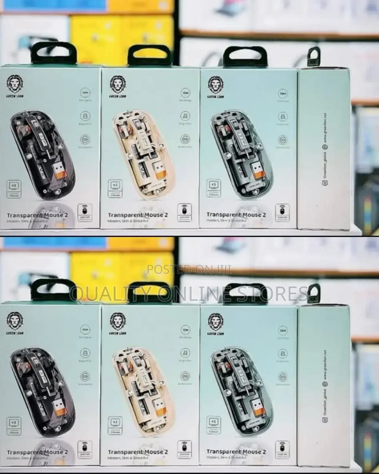 Transparent Wireless Mouse