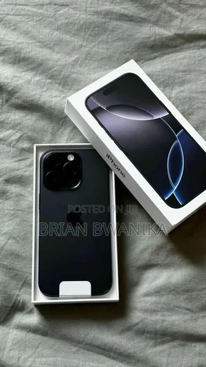 New Apple iPhone 16 Pro 256 GB Black