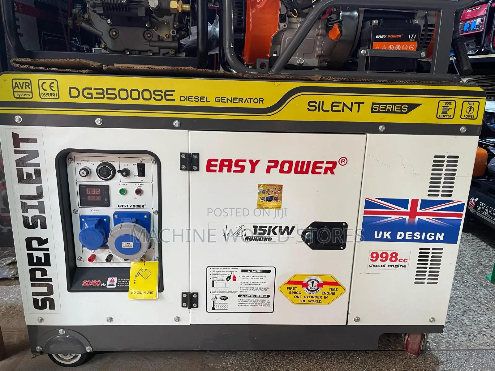15kva Easypower Silent Diesel Generator
