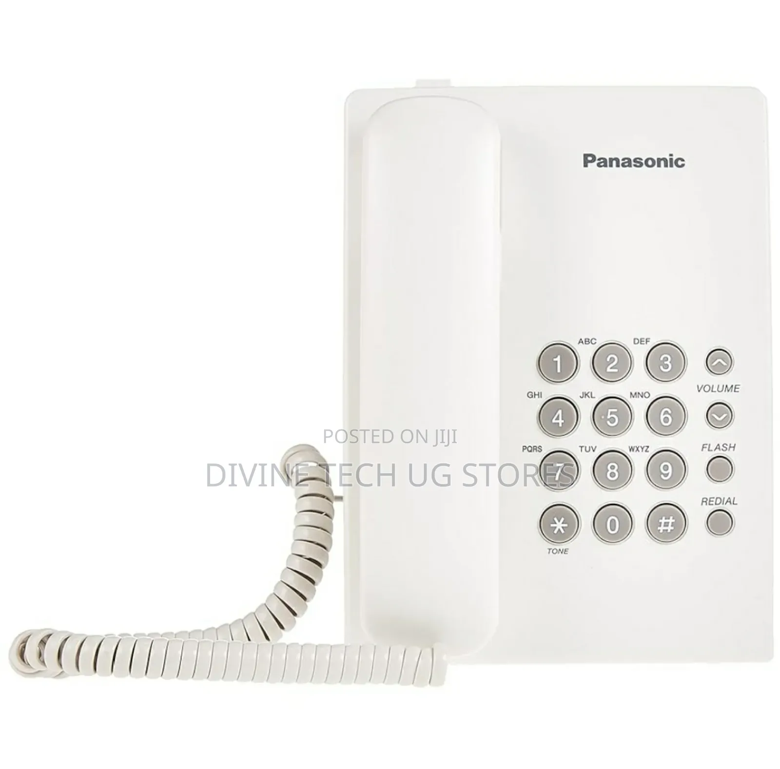 Panasonic Single Line Kx-Ts500mx Corded Phone - White
