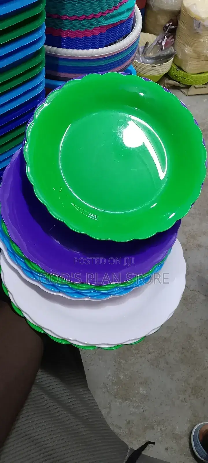 Plastic Plates Plastic Plates 12pcs