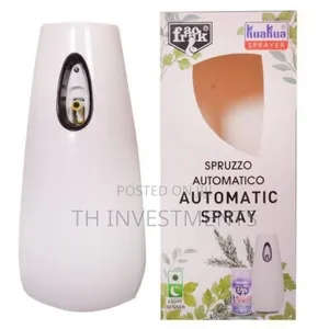 Automatic Dispenser Air Freshener Spray - White 