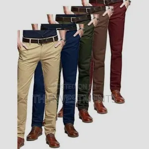 5pack Men's Stretch Soft Khakis - Multicolor