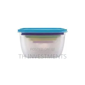 4pcs Food Storage Set Microwave Oven Containers - Clear 