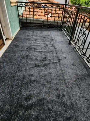 Synthetic Black Grass Carpet Per Sq