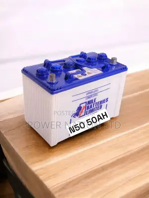 N50/50ah Nile Acid Car Battery