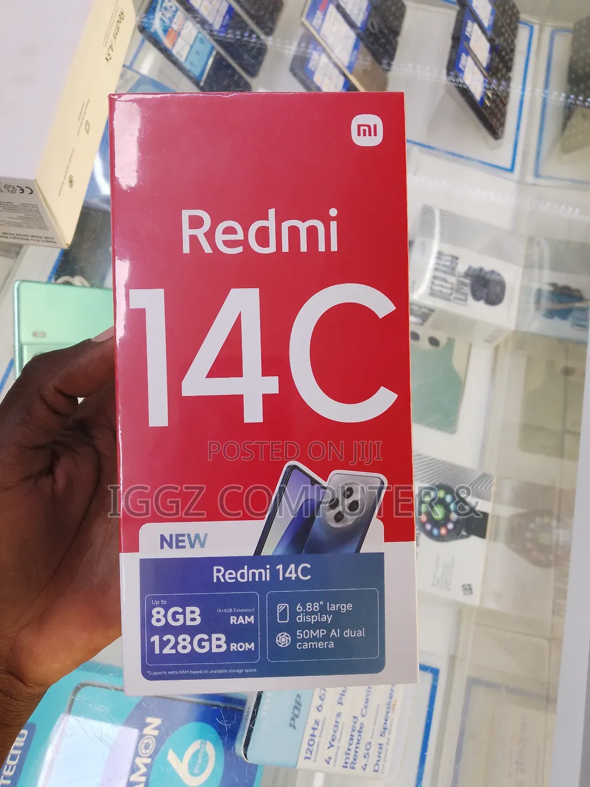 New Xiaomi Redmi 14C 128 GB Black
