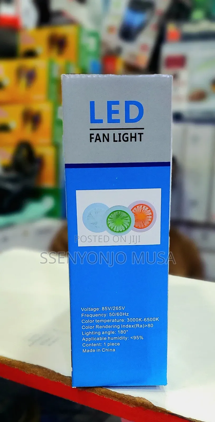 Portable Lamp Multi-Function Fan Light