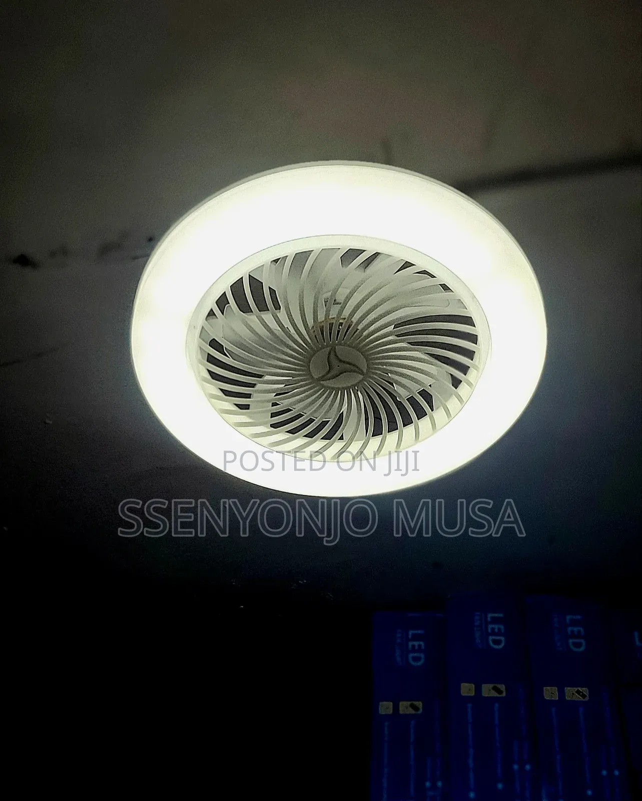 Portable Lamp Multi-Function Fan Light