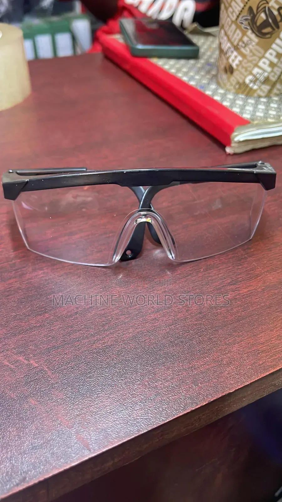 Safety Goggles Black