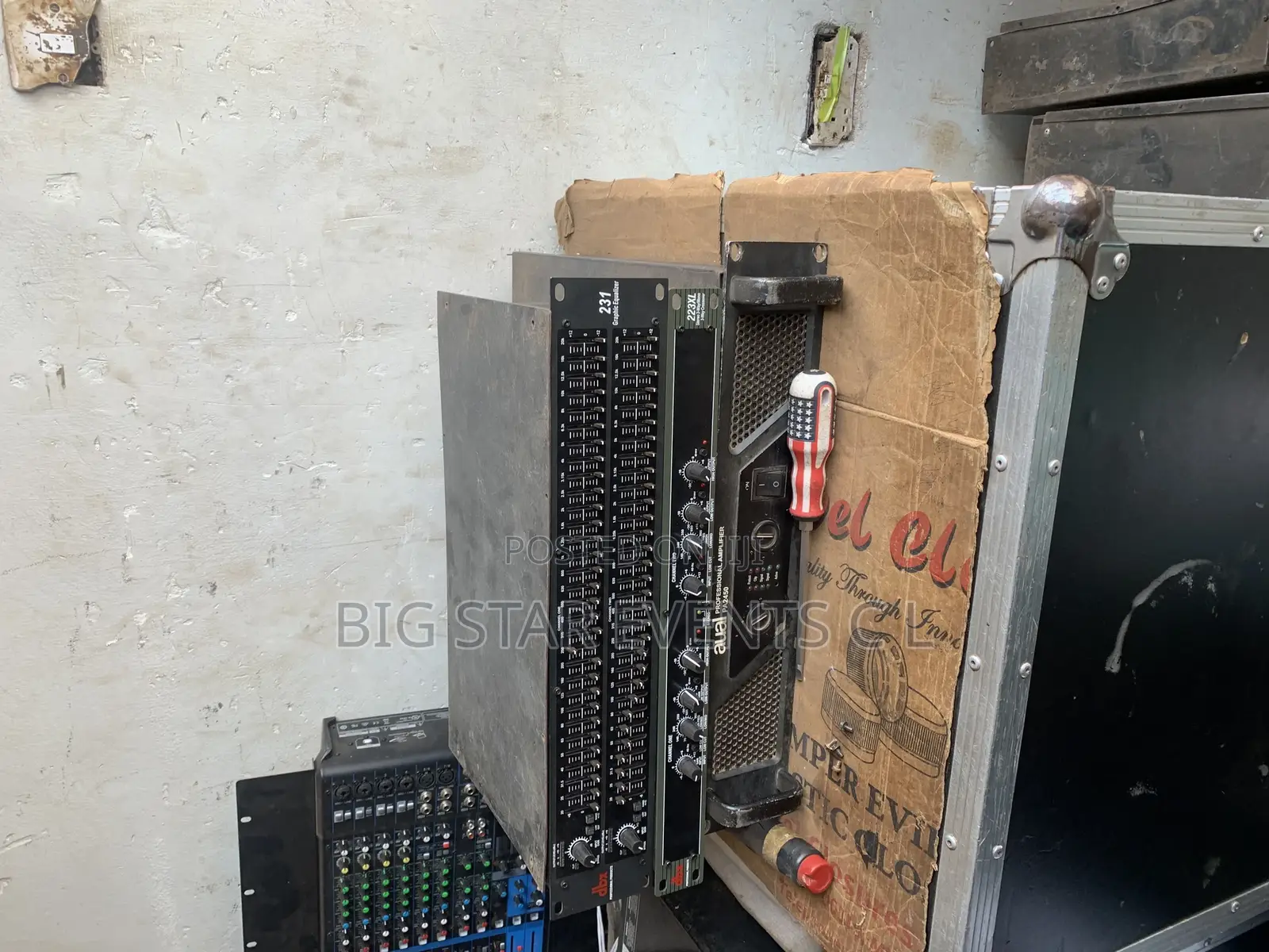 Equaliser DBX Original and Crossover