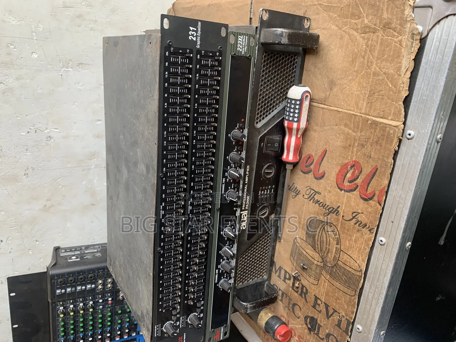 Equaliser DBX Original and Crossover