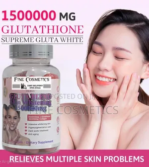 Gluta White Mg Skin Whitening and Glowing Capsules
