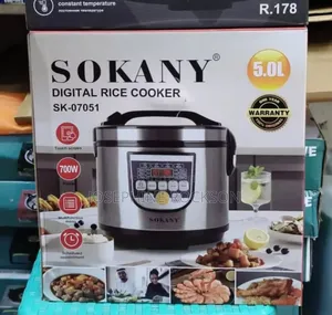 Sokany 5litres Digital Rice Cooker