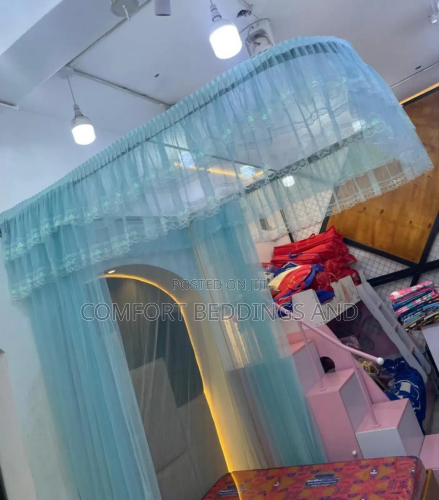 Wall Mount Mosquito Net King Size