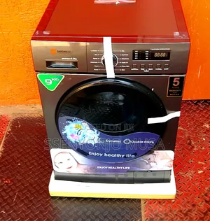 Sayona Washing Machine 9kg Automatic Front Loading - Silver
