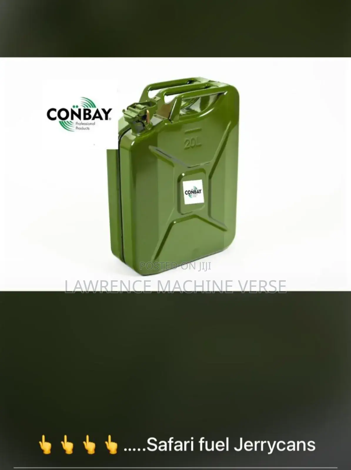 Safari Fuel Jerrycans 20l