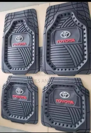Car  Carpets Which Reads Toyota Available in Stock Now.