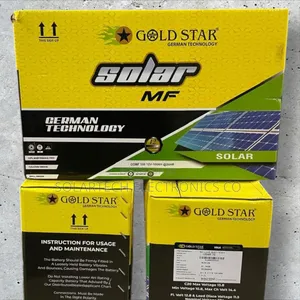 100ah Gold Star Maintenance Free Solar Batteries Qwet