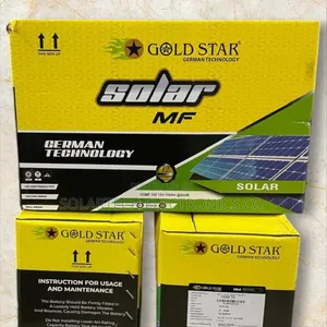 100ah Maintenance Free Gold Star Solar Batteries Nova